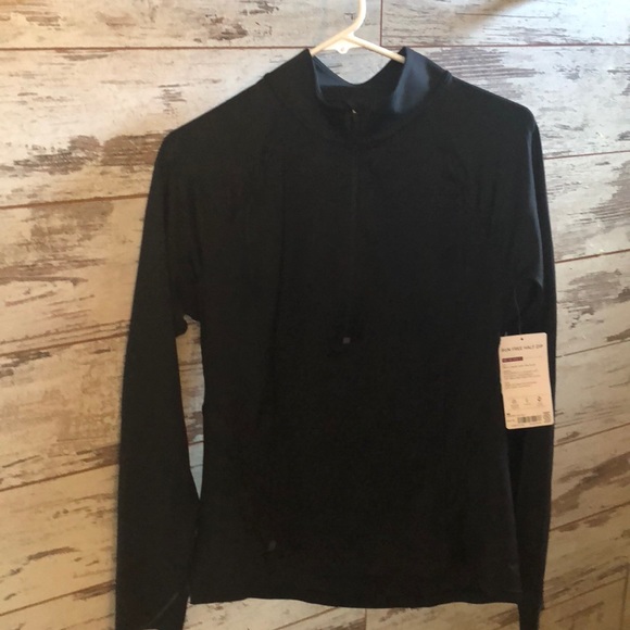 athleta run free half zip